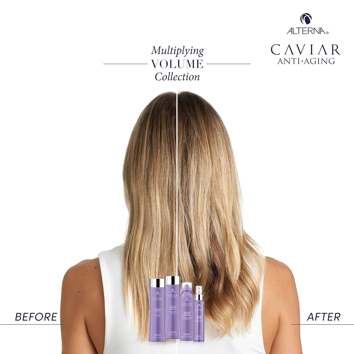 Alterna Caviar Multiplying Volume Shampoo and Conditioner Duo - 33.8oz.