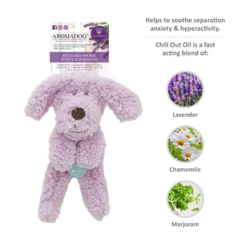 Aromadog Calm Fleece Flattie Dog
