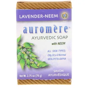 Auromère Lavender-Neem Soap #AU0069