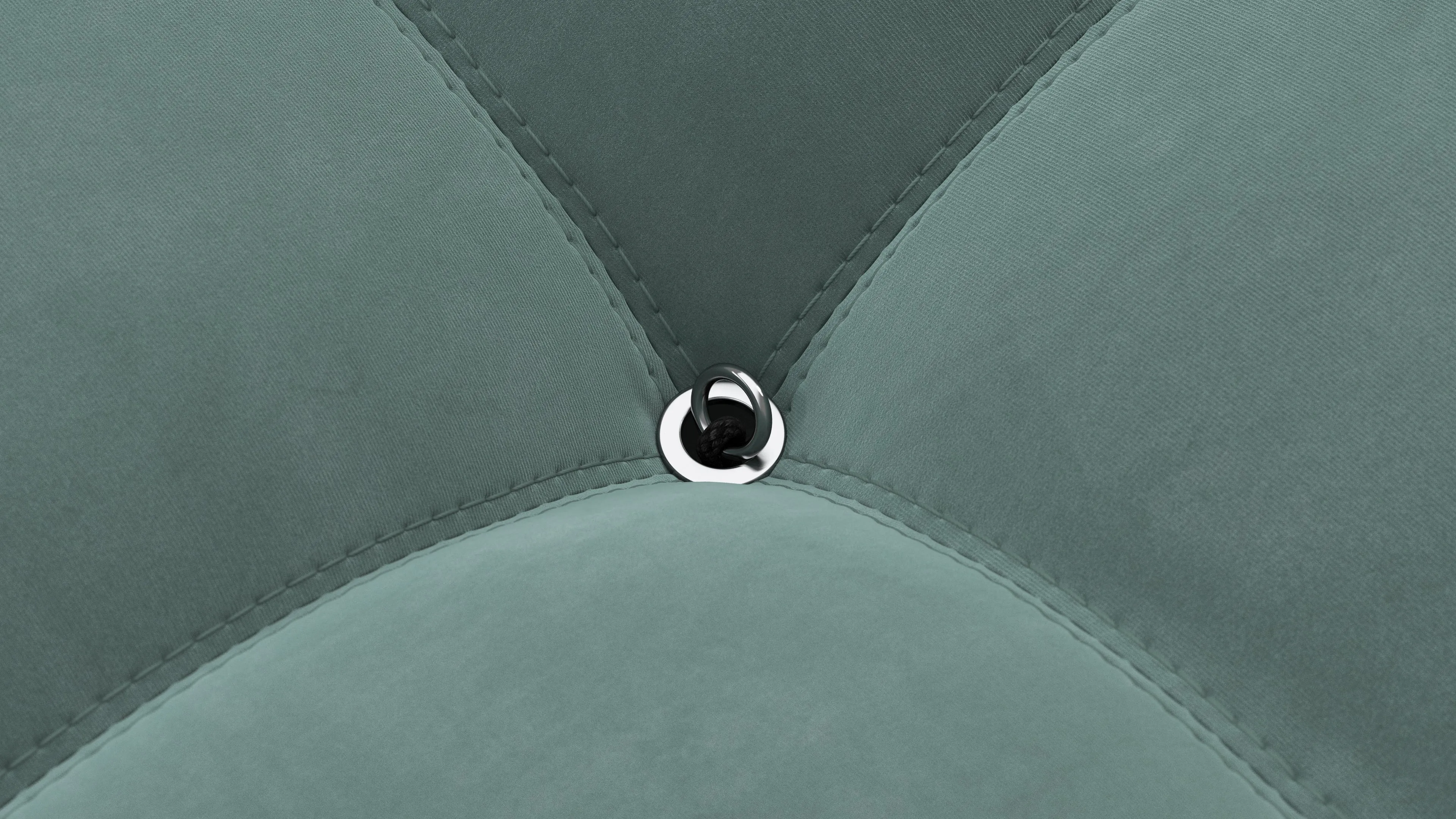 Belia - Belia Ottoman, Jadeite Luxe Velvet