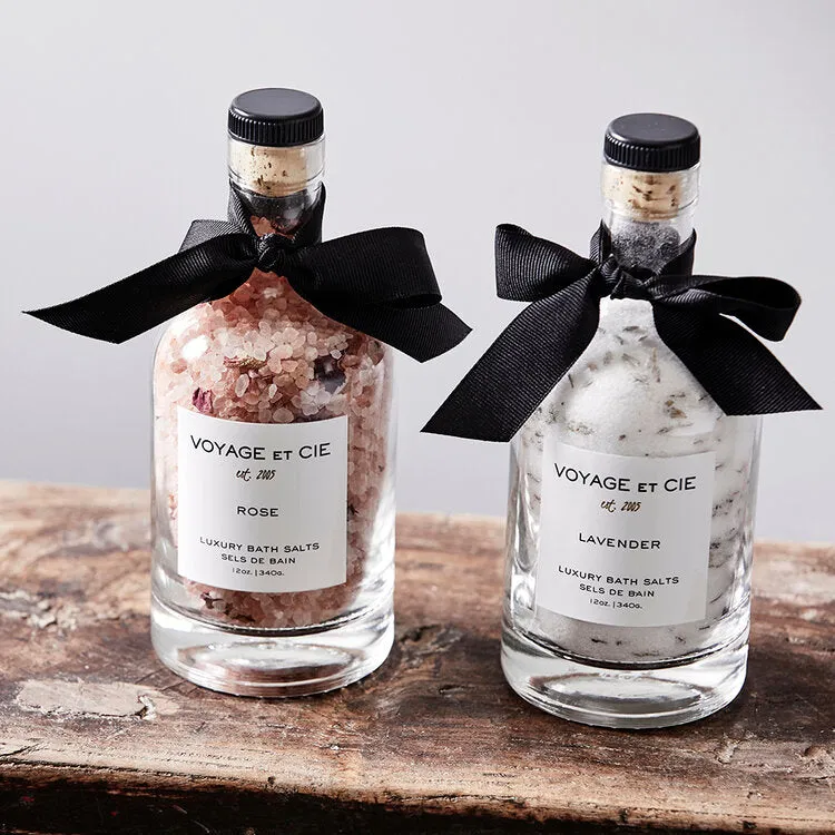 Botanical Mineral Bath Salts in Tuilleries Rose
