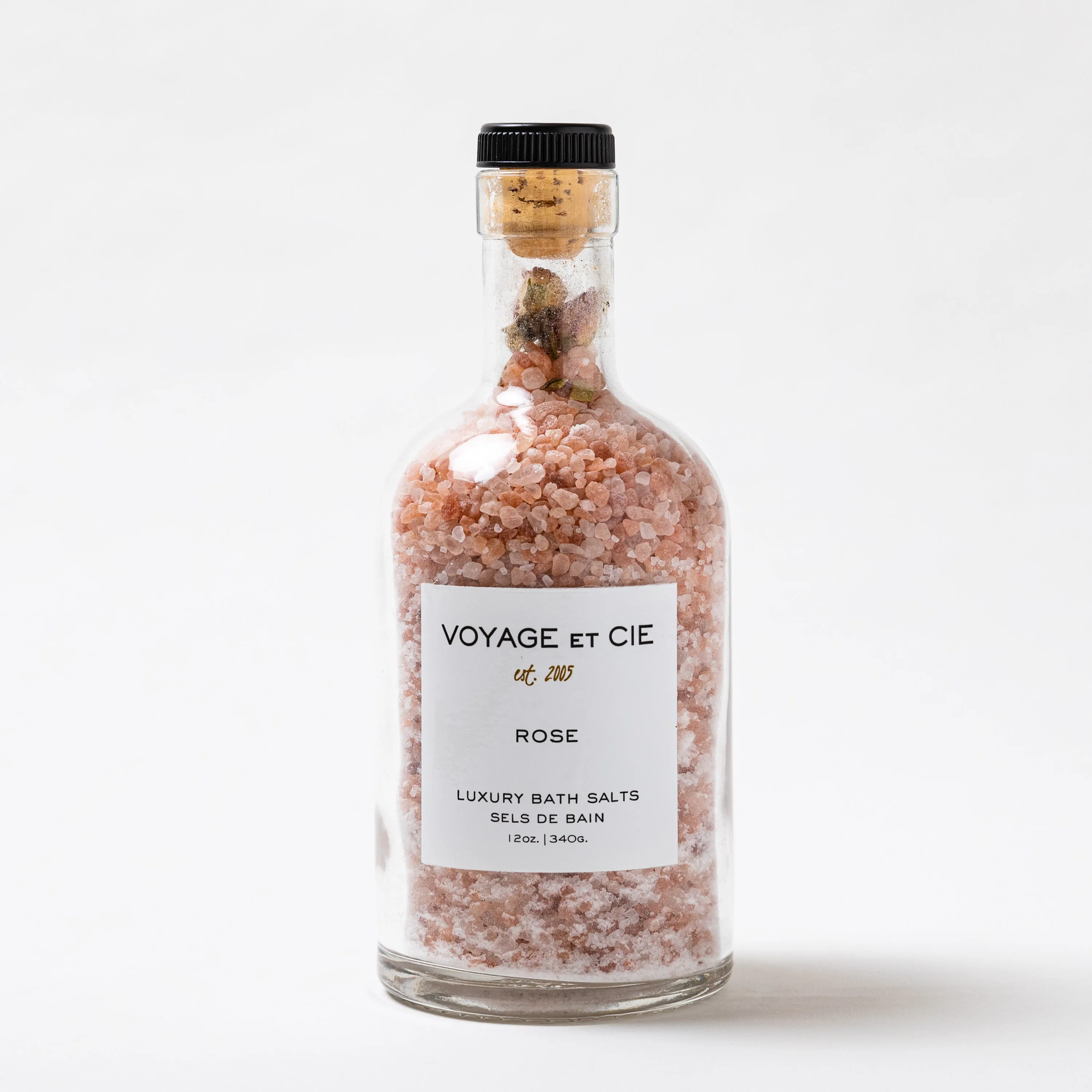 Botanical Mineral Bath Salts in Tuilleries Rose
