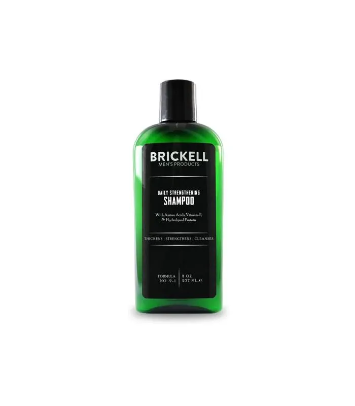 Brickell Men's Products - Daily Strengthening Shampoo, 237ml