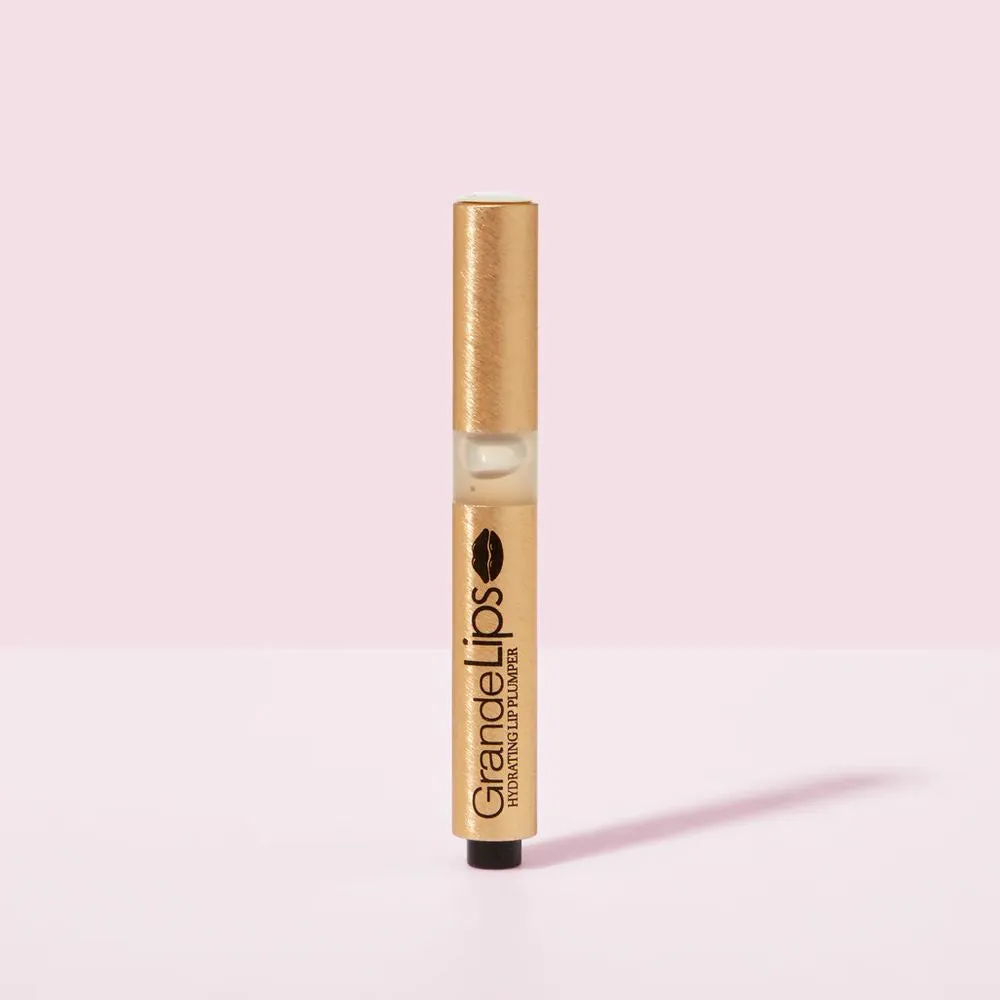 Grande Cosmetics Travel Size GrandeLIPS Hydrating Lip Plumper, Gloss, Clear