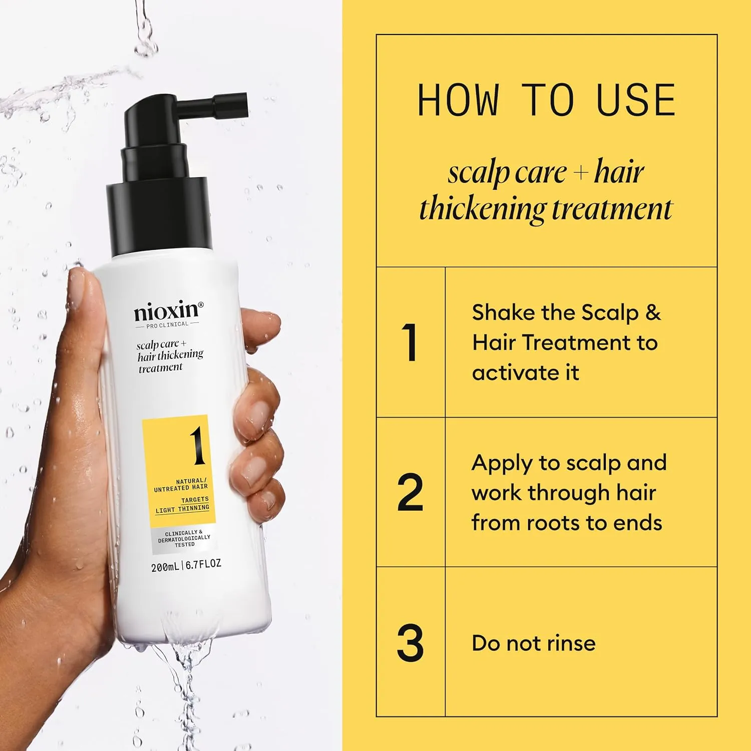 Nioxin System 1 Scalp & Hair Leave-In Treatment