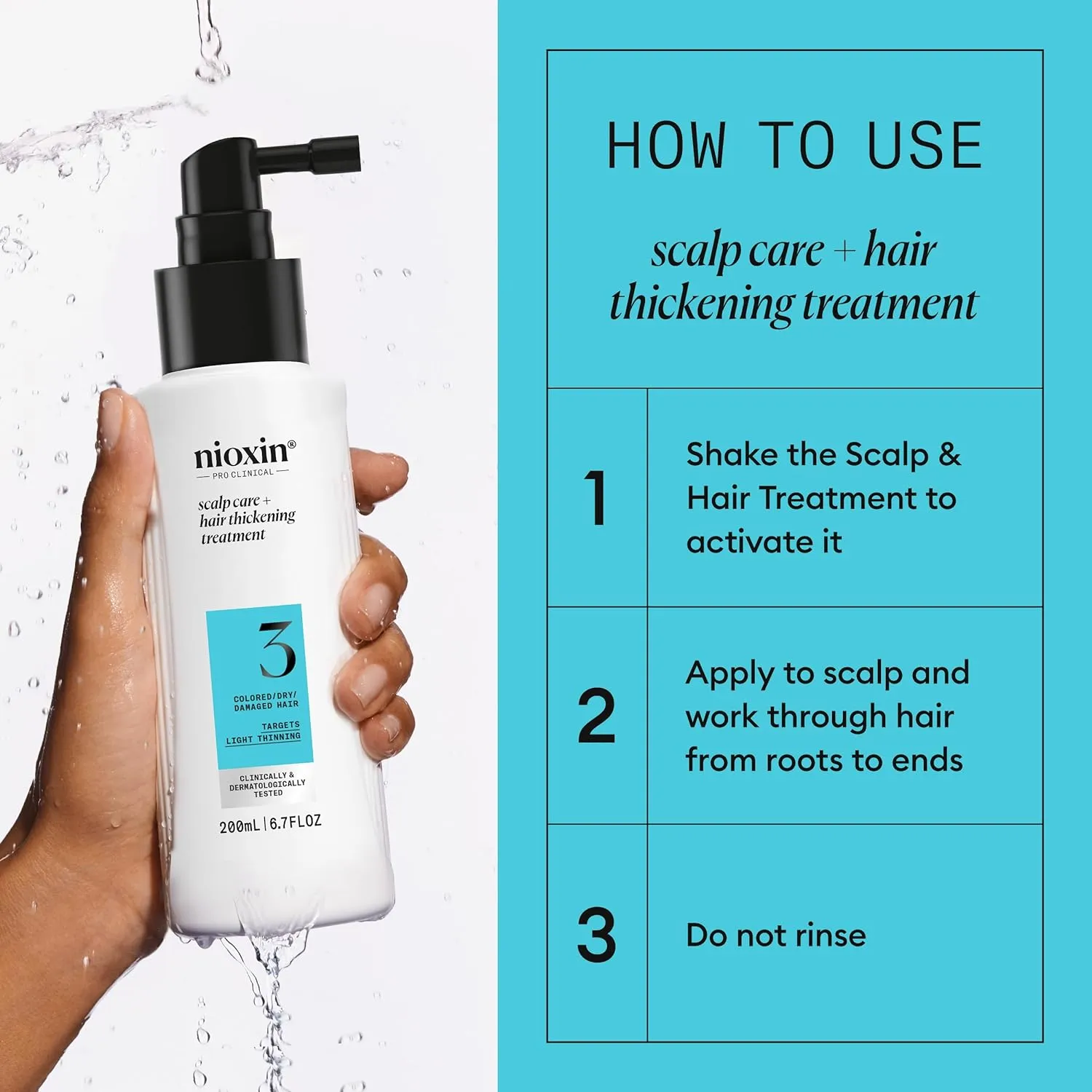 Nioxin System 3 Scalp & Hair Leave-In Treatment