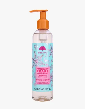 peppermint pearl moisturizing shave oil