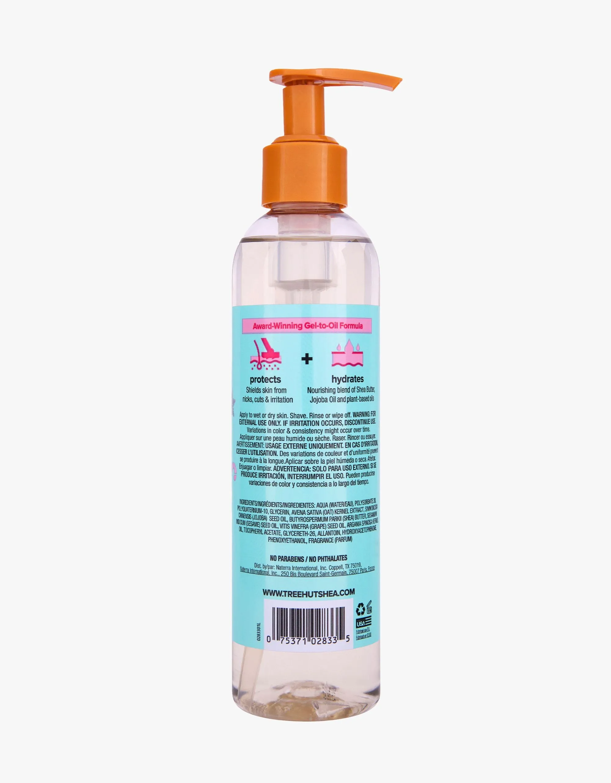 peppermint pearl moisturizing shave oil