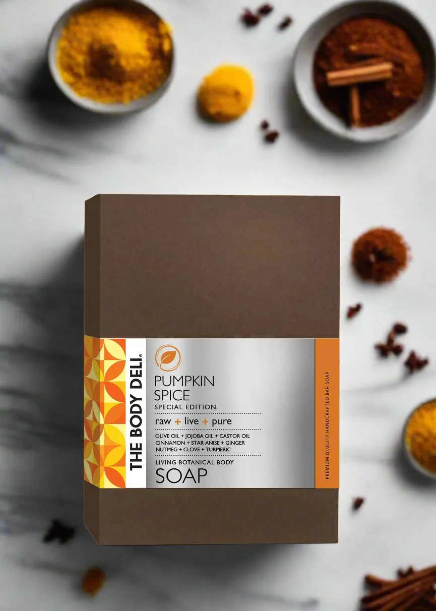 Pumpkin Spice Botanical Bar Soap