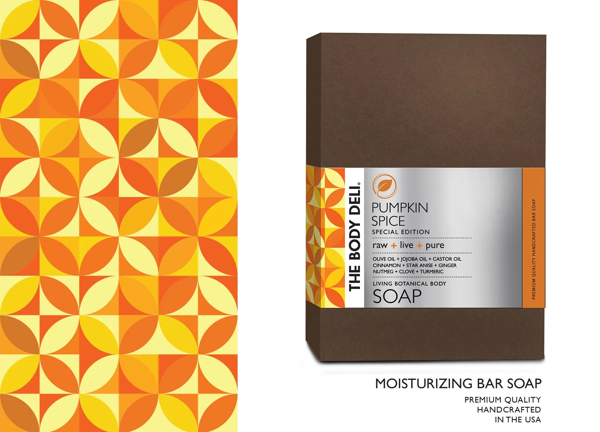 Pumpkin Spice Botanical Bar Soap