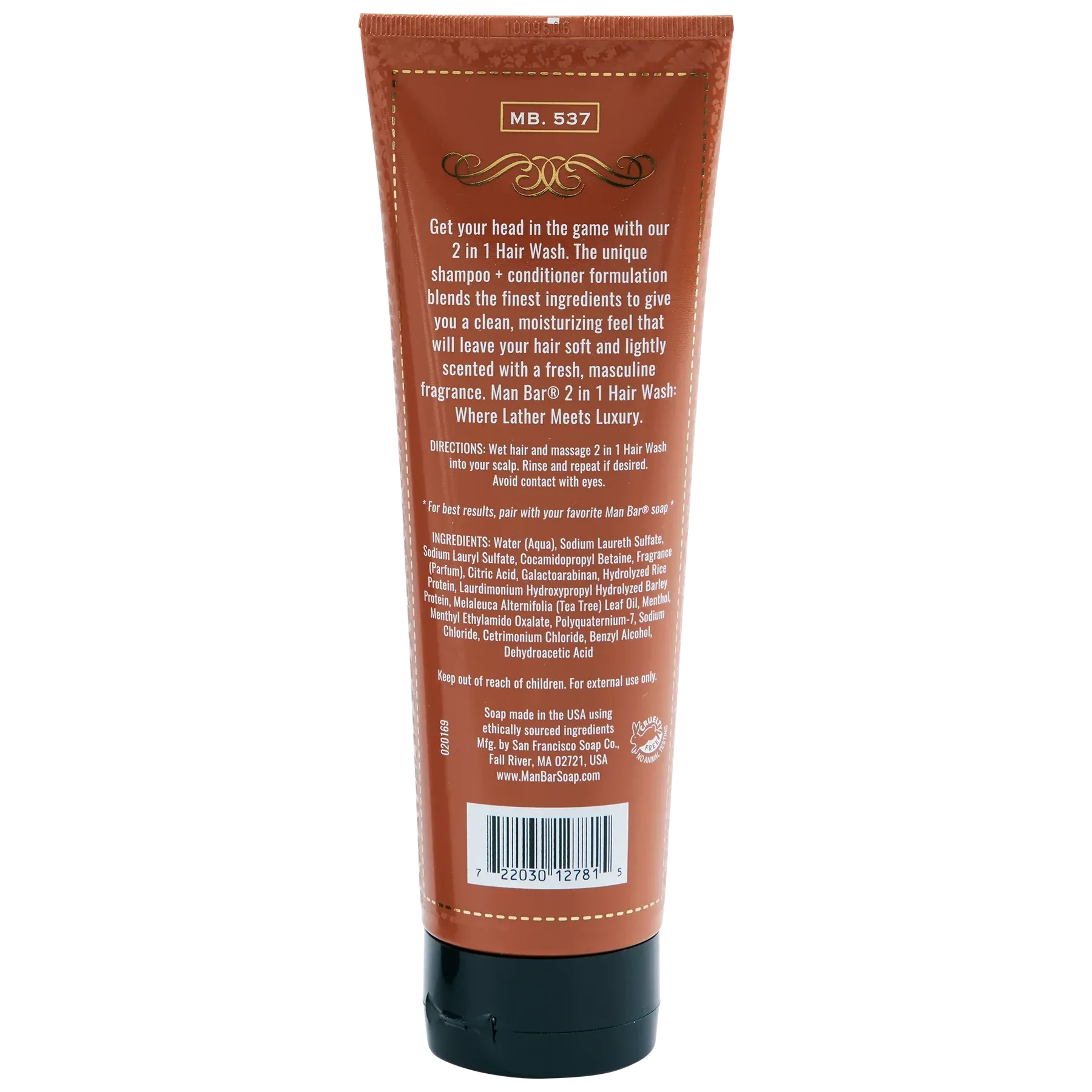 Spiced Tobacco 2-In-1 Hair Wash