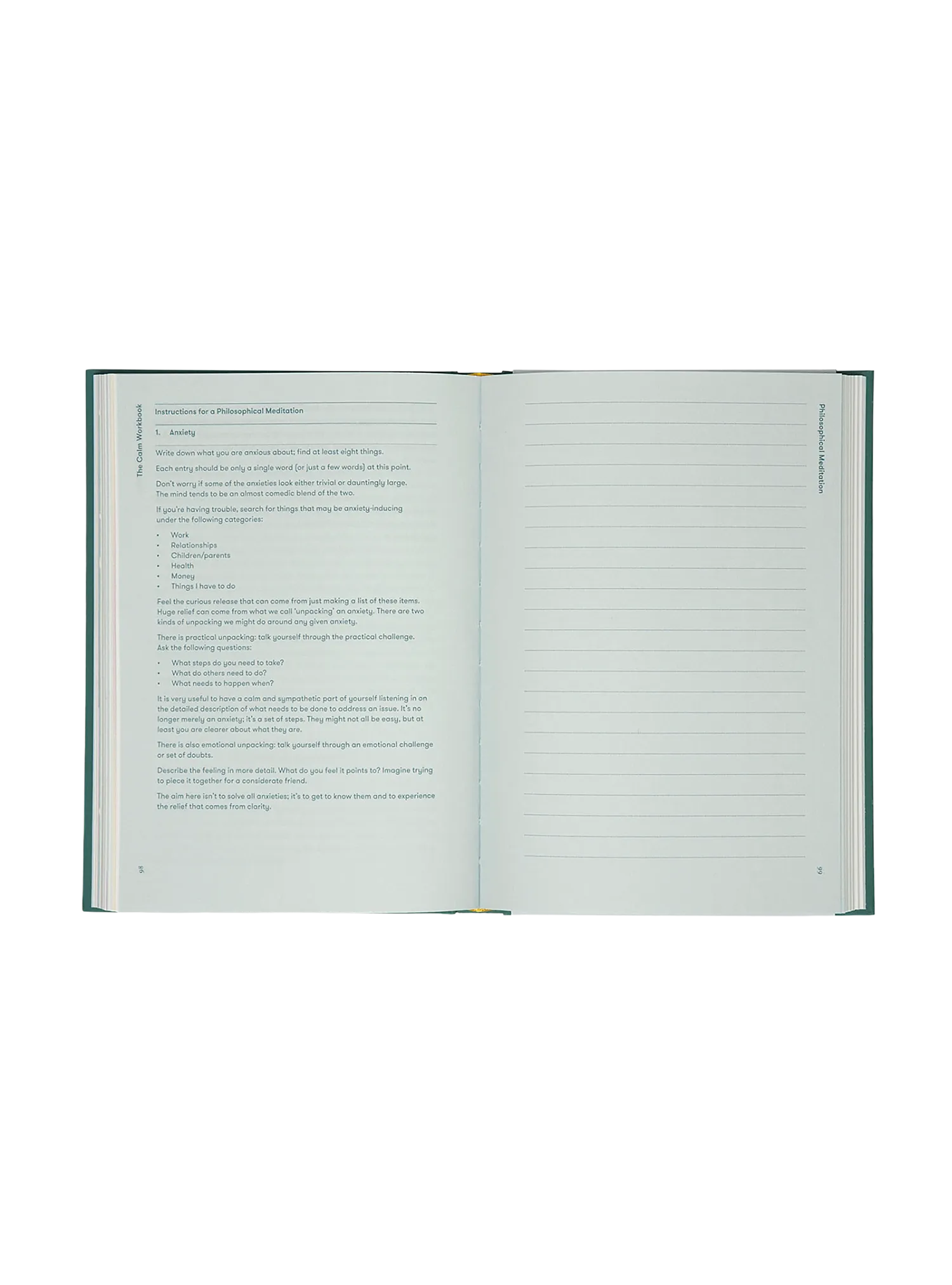 The Calm Workbook