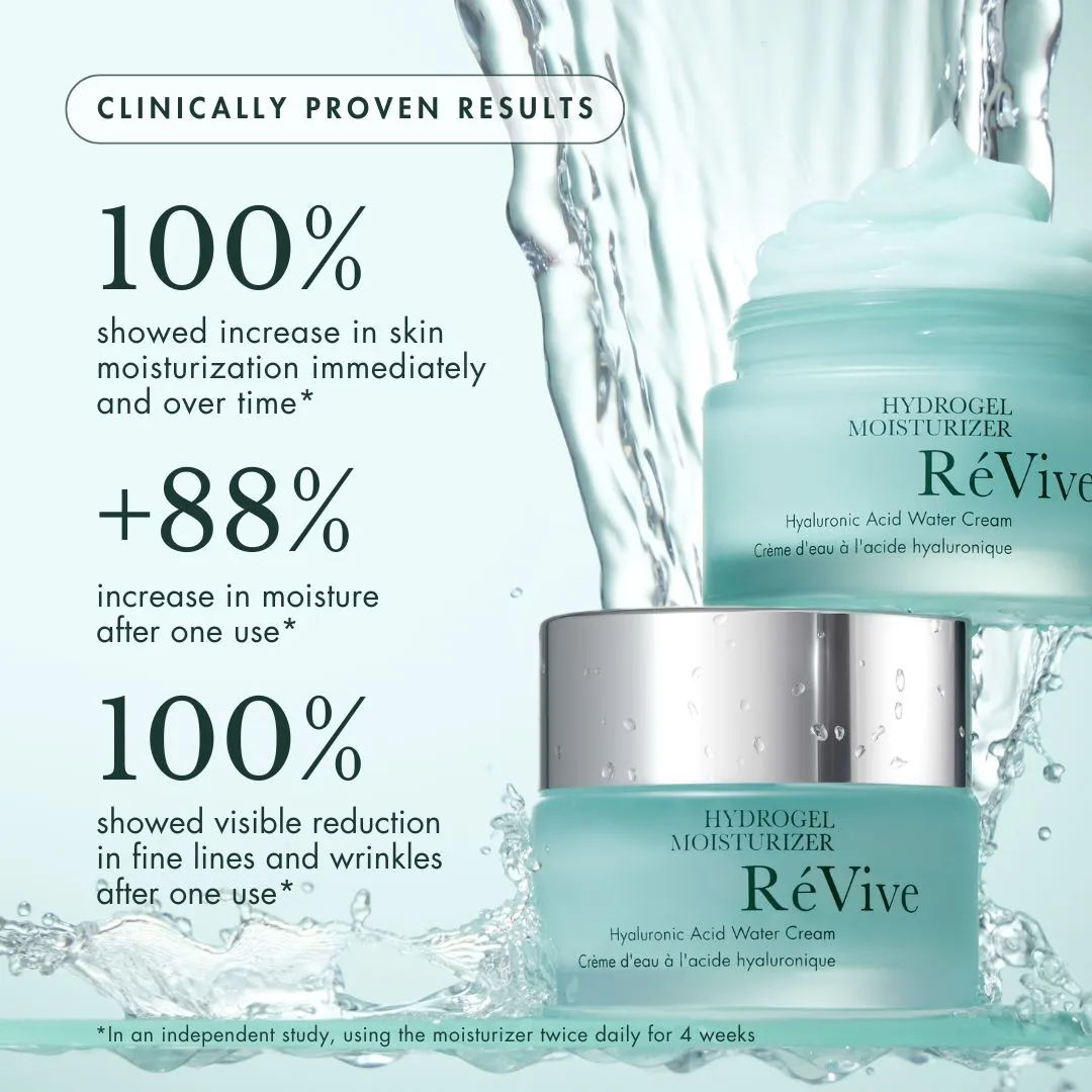 The Ultimate Hydration Duo / Moisturizing Renewal Hydrogel Serum & Hydrogel Moisturizer