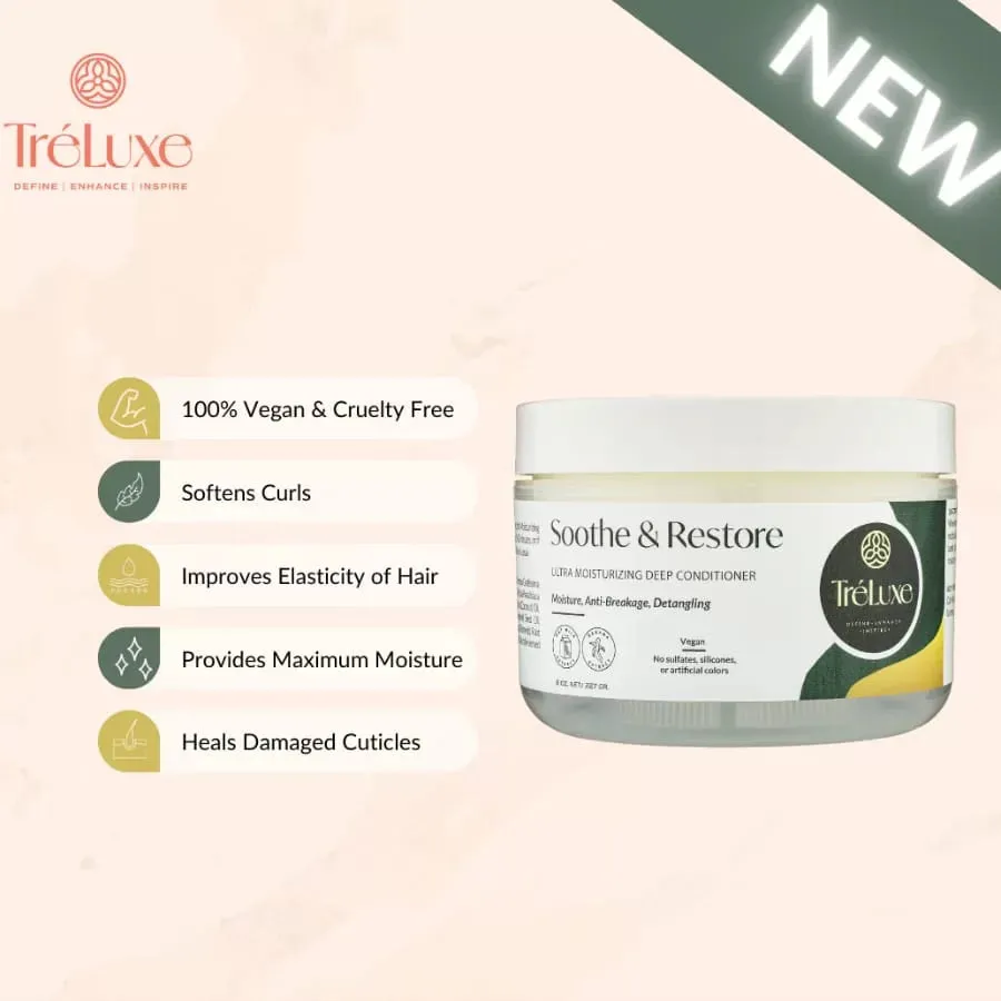 TreLuxe Soothe & Restore Ultra Moisturizing Deep Conditioner Treatment 237ml