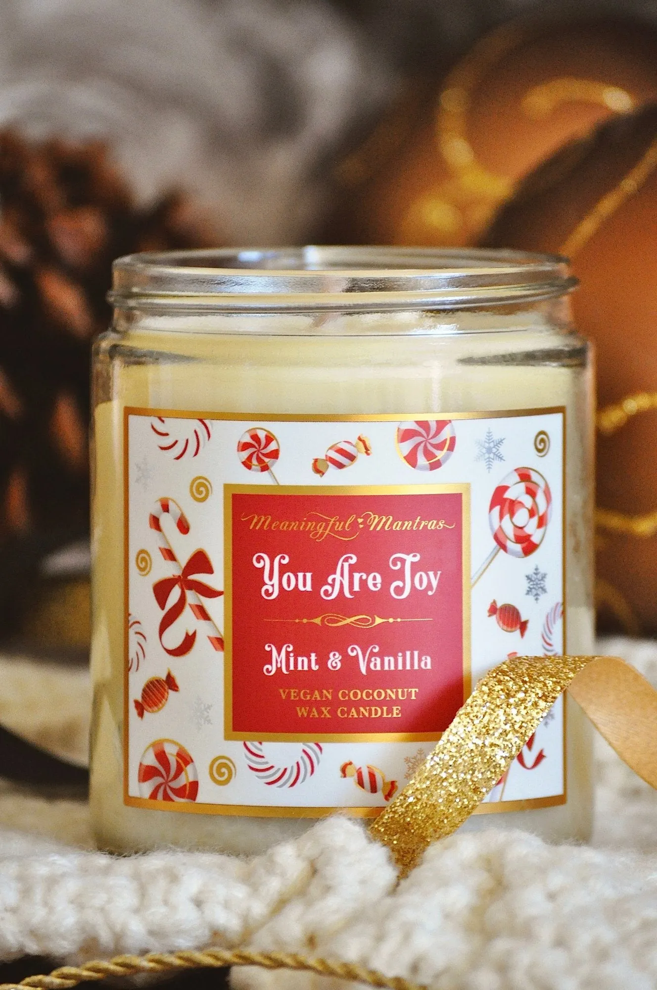 You Are Joy Mint & Vanilla Candle