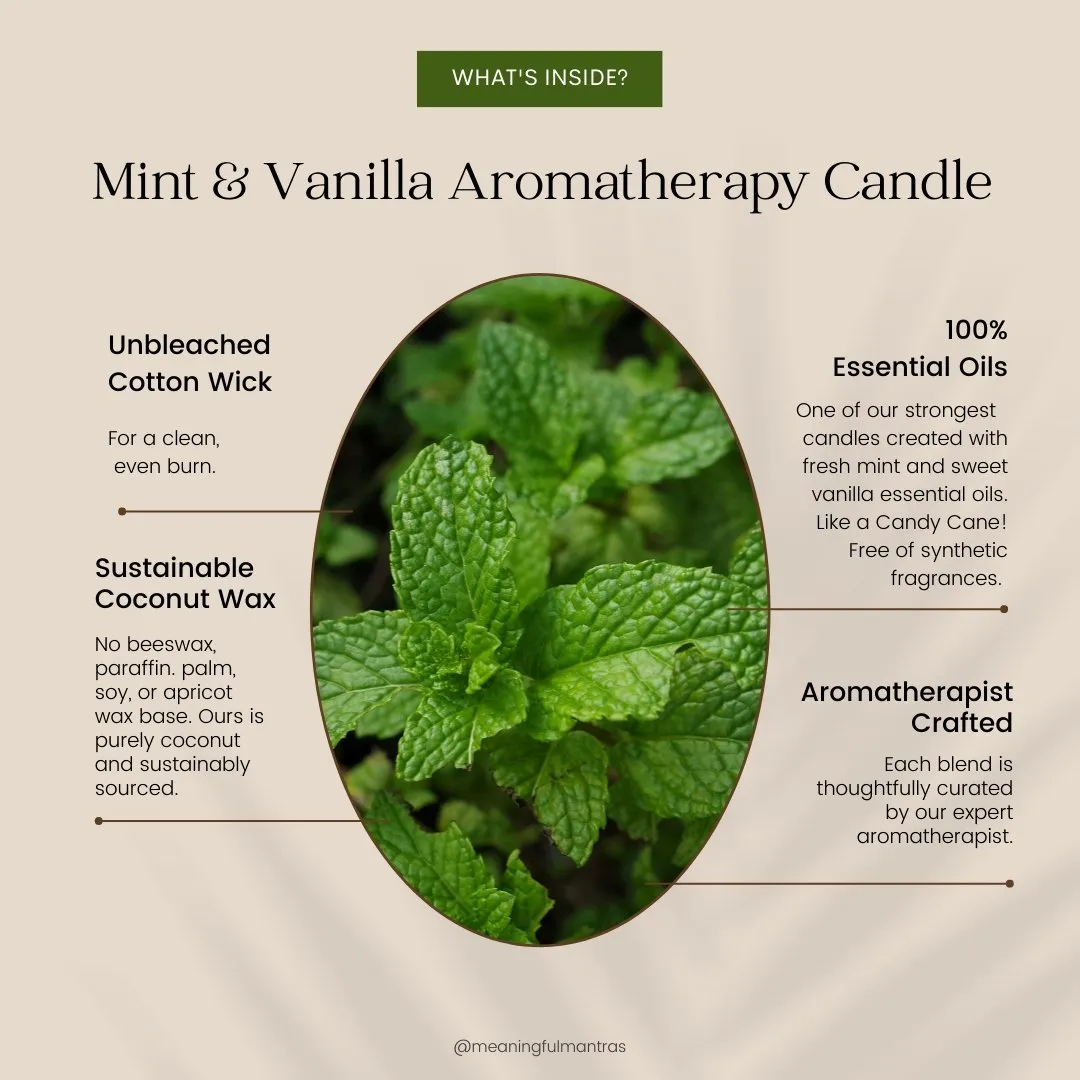 You Are Joy Mint & Vanilla Candle