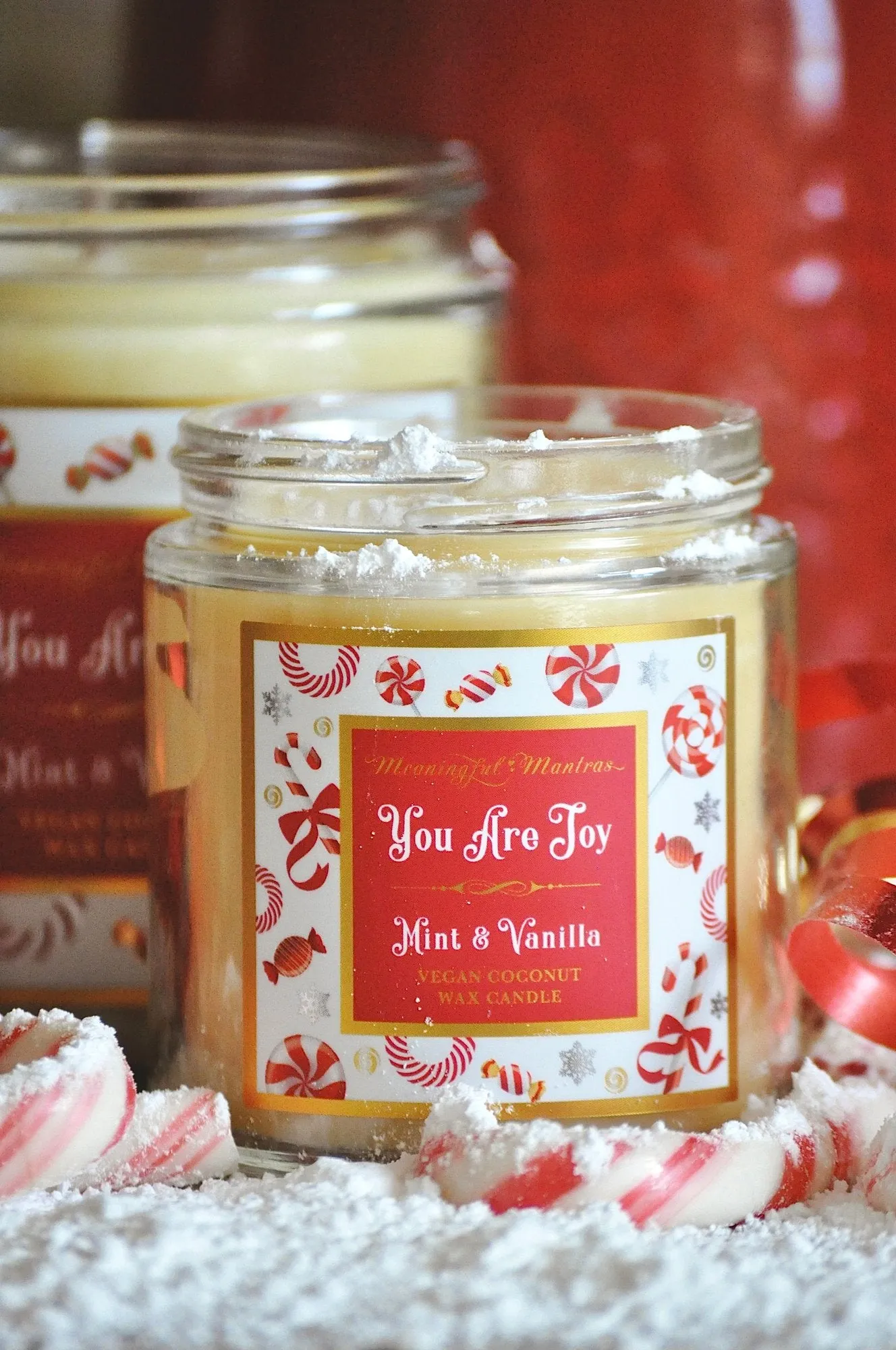 You Are Joy Mint & Vanilla Mini Candle